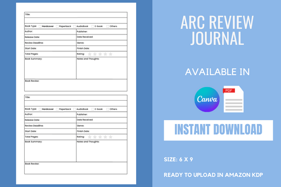 ARC Review Journal – KDP Interior