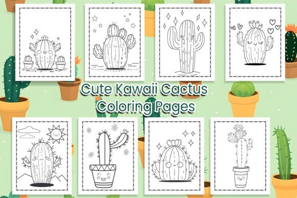 Why Cute Kawaii Cactus Coloring Pages Are More Than a Passing Trend